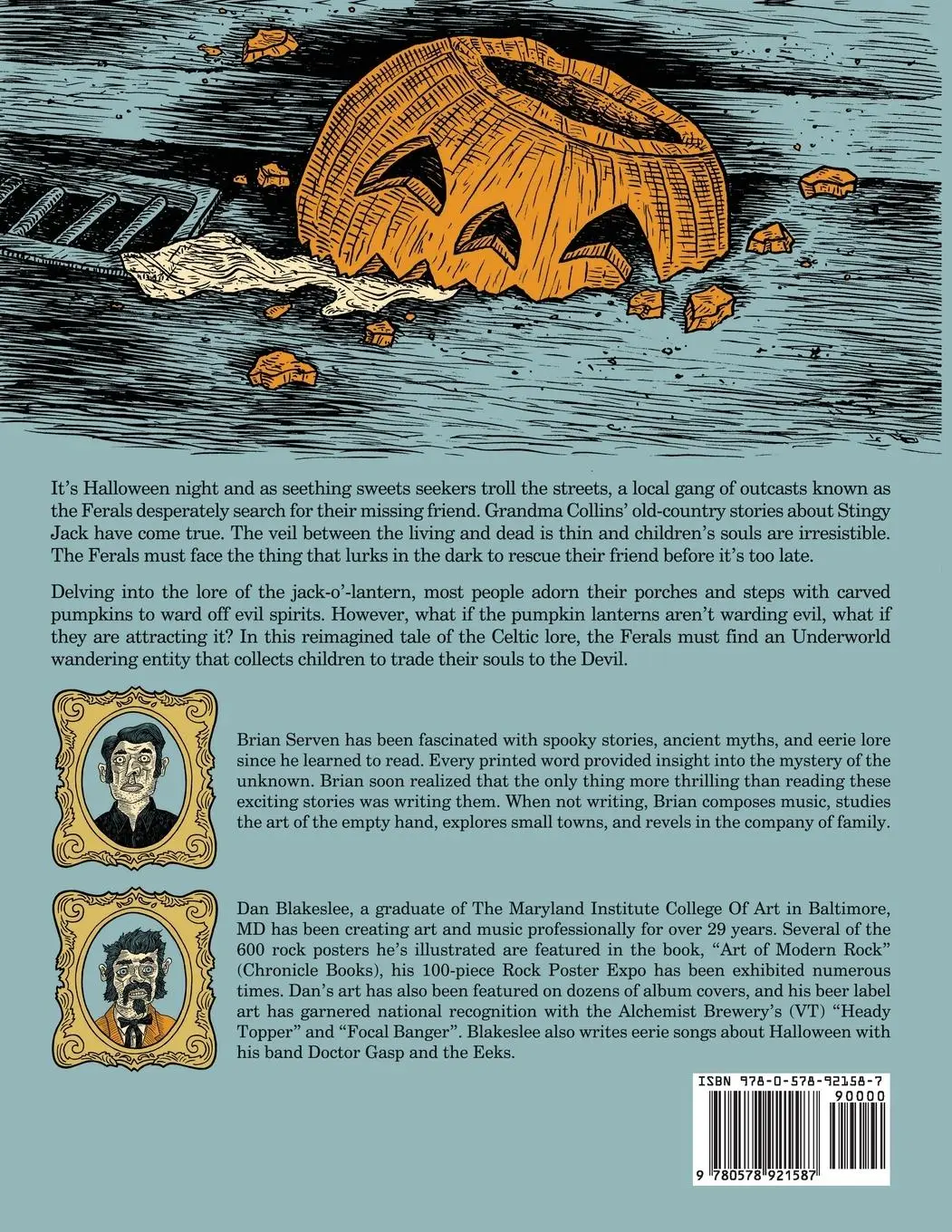 Rückseite: 9780578921587 | Lore of the Jack-O'-Lantern | Brian Serven | Taschenbuch | Englisch