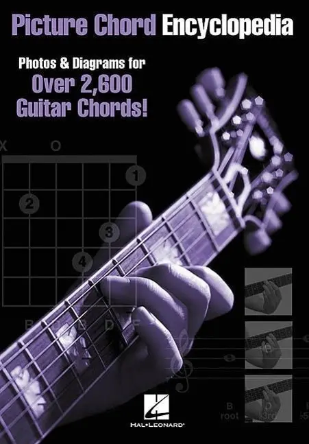 Cover: 9780634041587 | Picture Chord Encyclopedia | 6 Inch. X 9 Inch. Edition | Hal Leonard