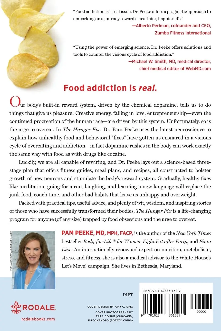 Rückseite: 9781623361587 | The Hunger Fix | Pamela Peeke (u. a.) | Taschenbuch | Englisch | 2013