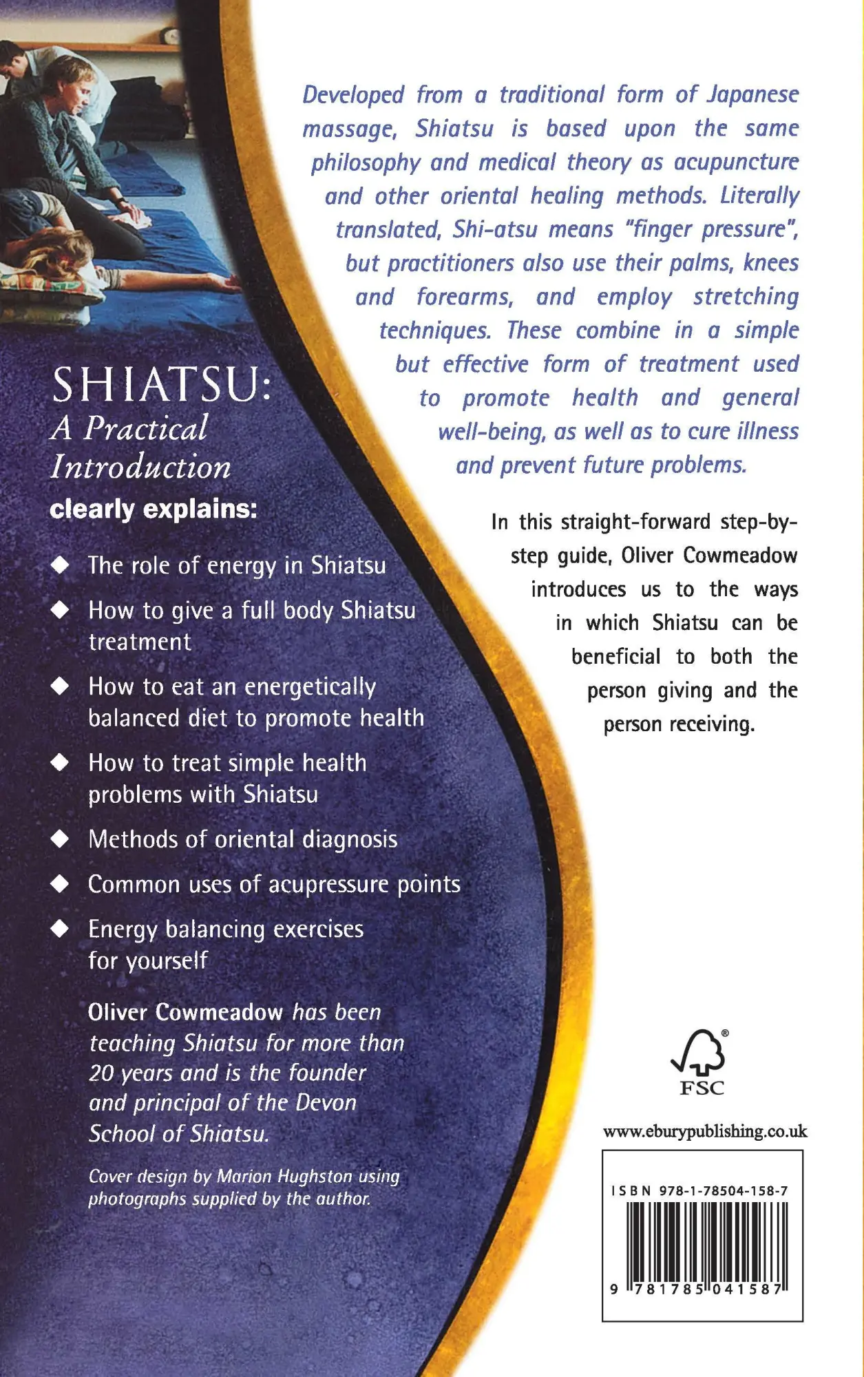 Rückseite: 9781785041587 | Shiatsu | Oliver Cowmeadow | Taschenbuch | Kartoniert / Broschiert