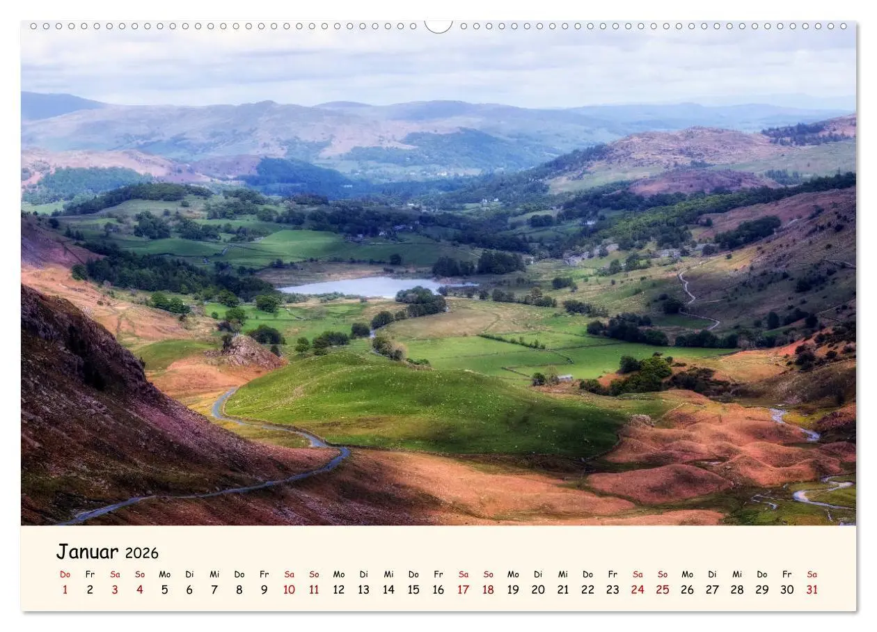 Bild: 9783457771587 | Lake District England (hochwertiger Premium Wandkalender 2026 DIN...