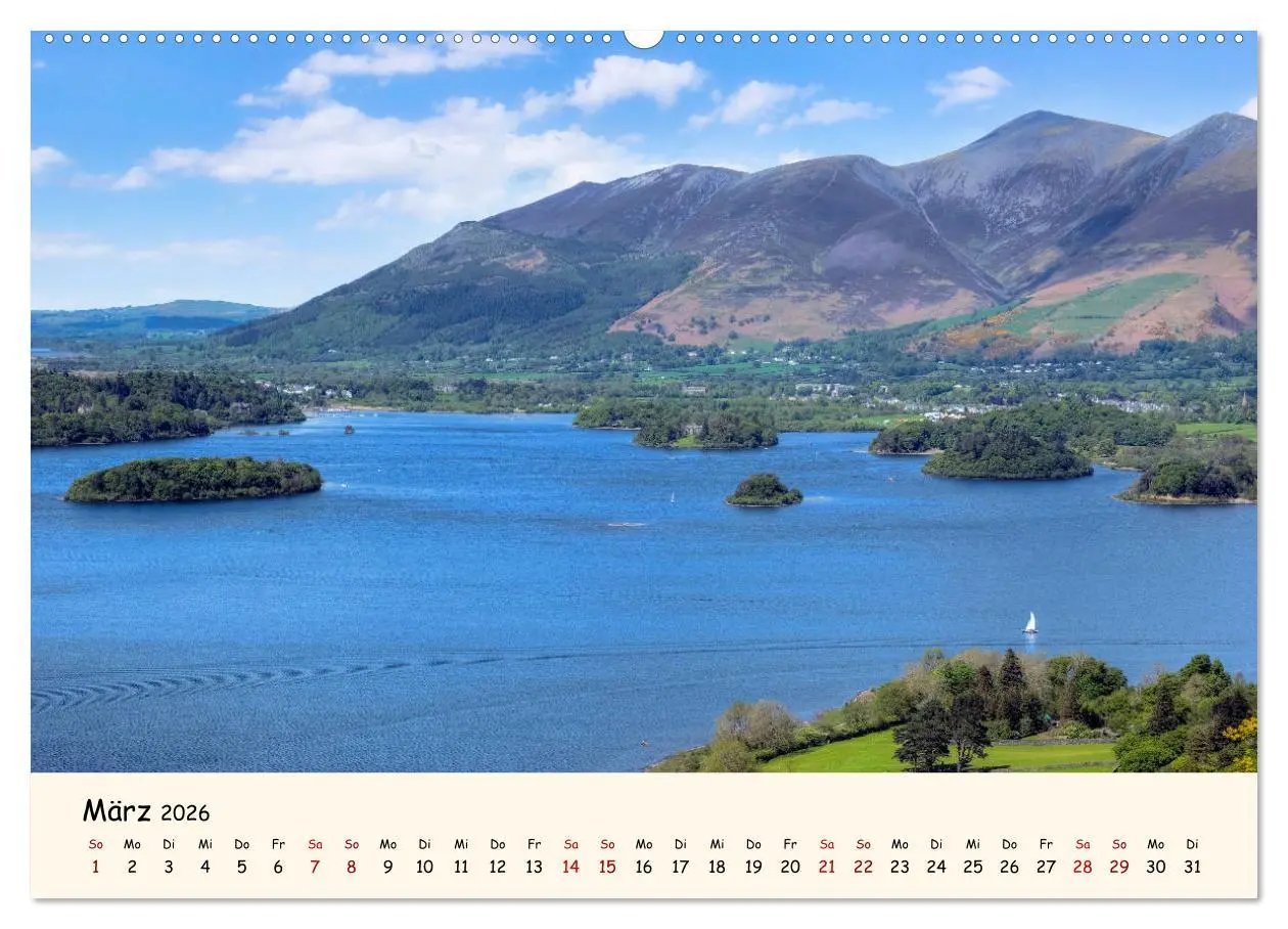 Bild: 9783457771587 | Lake District England (hochwertiger Premium Wandkalender 2026 DIN...