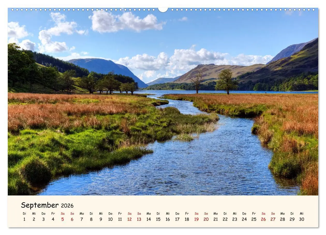 Bild: 9783457771587 | Lake District England (hochwertiger Premium Wandkalender 2026 DIN...