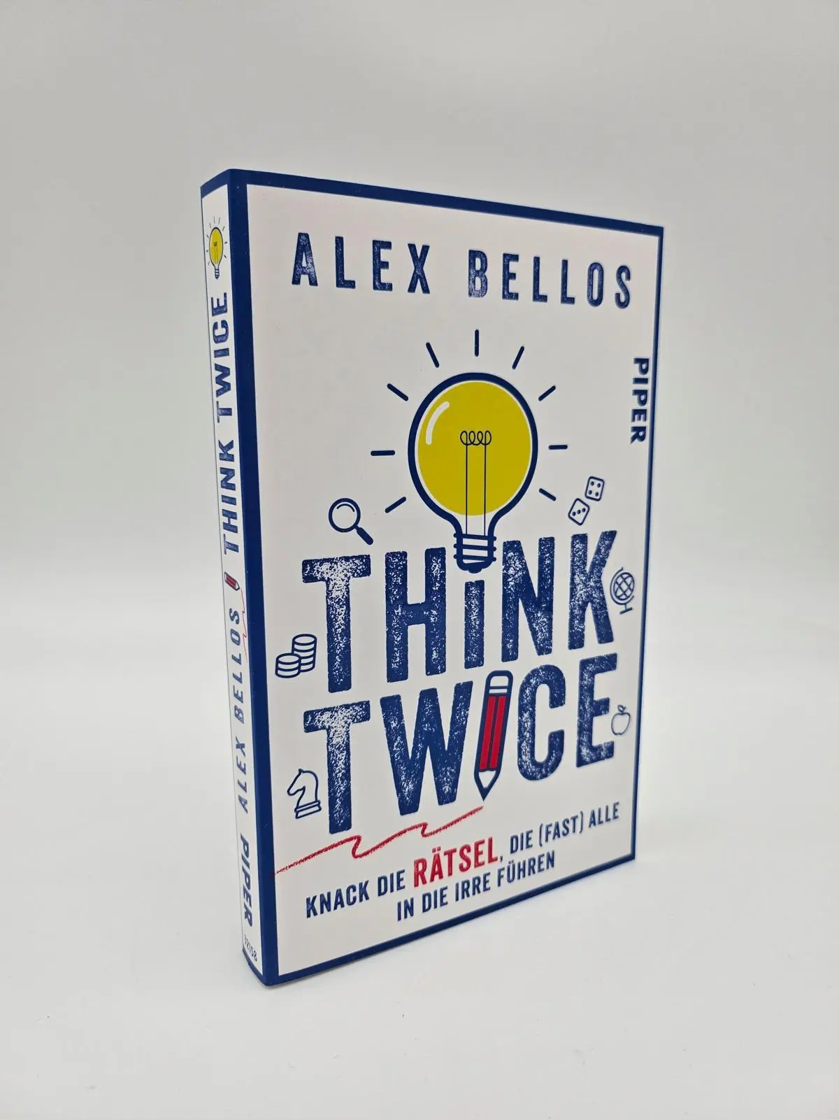 Bild: 9783492321587 | Think Twice | Alex Bellos | Taschenbuch | 208 S. | Deutsch | 2025