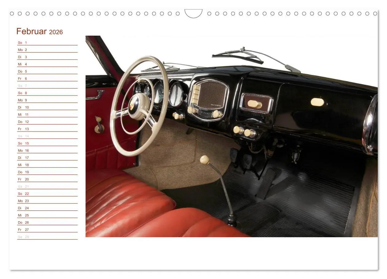 Bild: 9783516001587 | Classic 356 (Wandkalender 2026 DIN A3 quer), CALVENDO Monatskalender