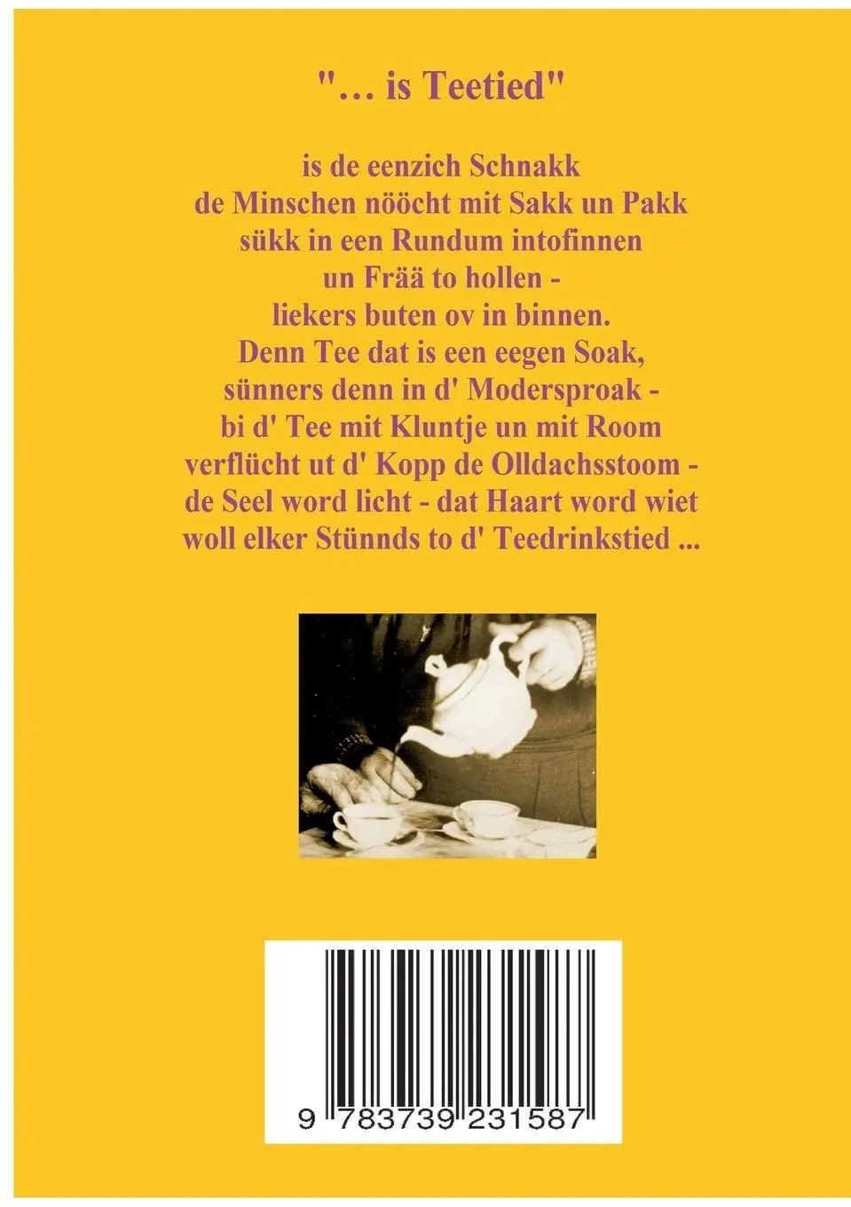 Rückseite: 9783739231587 | De Nachtuul | nu is Teetied | Ewald Eden | Taschenbuch | Die Nachteule