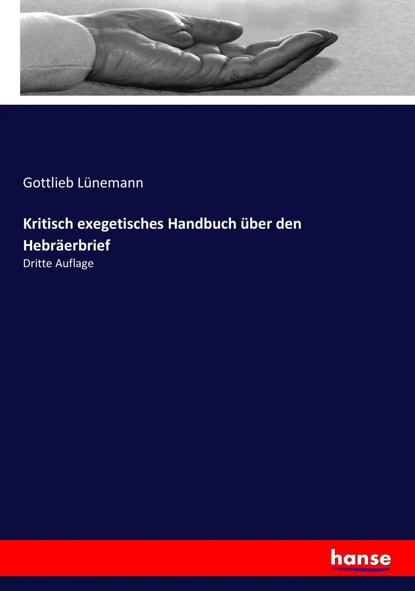 Kritisch exegetisches Handbuch über den Hebräerbrief