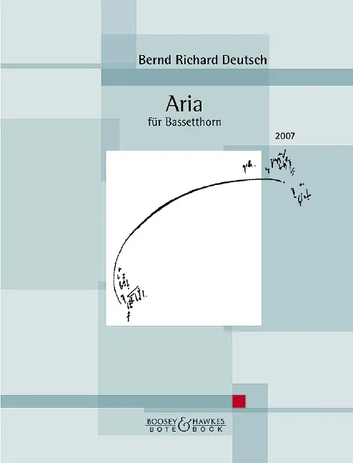 Cover: 9783793141587 | Aria | Nr. 20. Bassetthorn. | Bernd Richard Deutsch | Buch | 14 S.