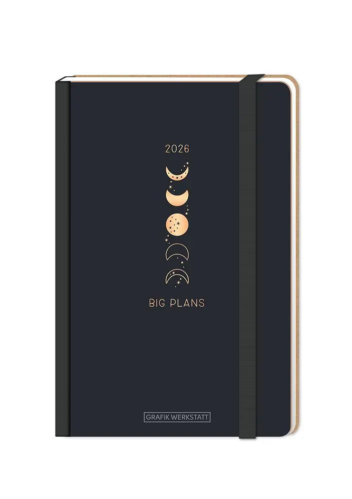 Cover: 9783986361587 | Terminplaner LetterArt 2026 Big Plans | Terminplaner Hardcover | Buch