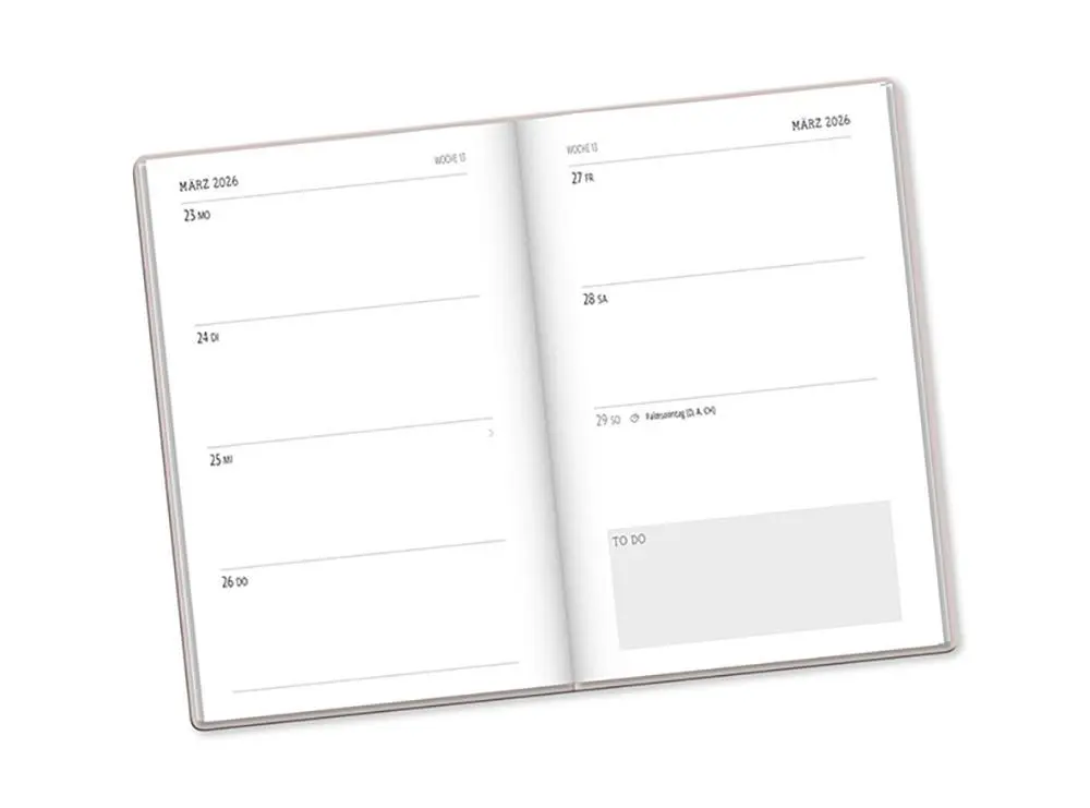 Bild: 9783986361587 | Terminplaner LetterArt 2026 Big Plans | Terminplaner Hardcover | Buch