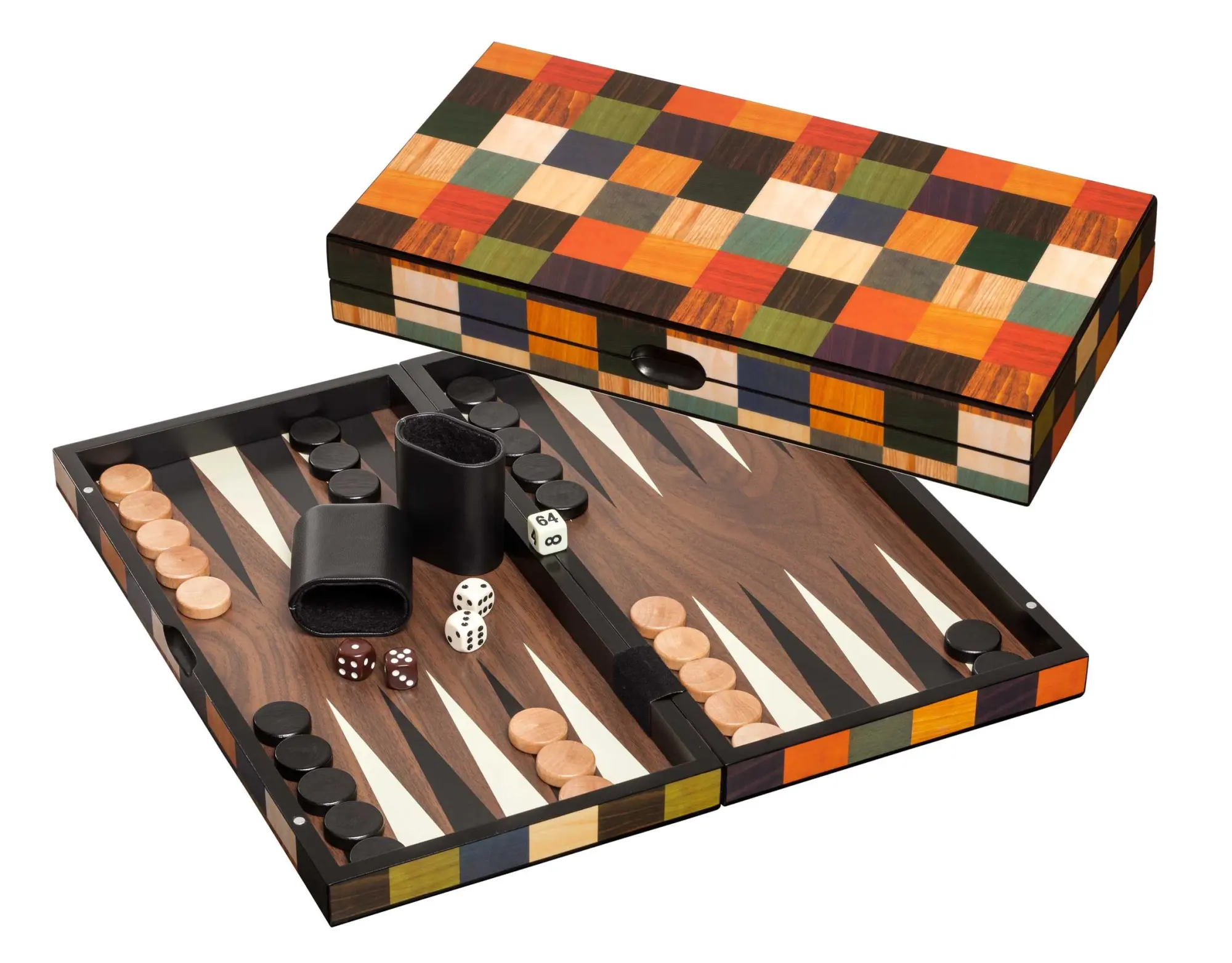 Cover: 4014156011687 | Philos 1168 - Backgammon Fourni, medium, Magnetverschluss | 1168