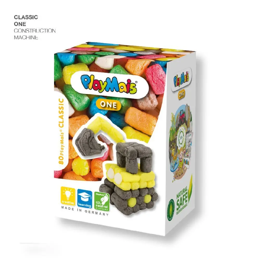 Cover: 4041077011687 | PlayMais® Classic ONE CONSTRUCTION MACHINE | Faltschachtel | 160906.16