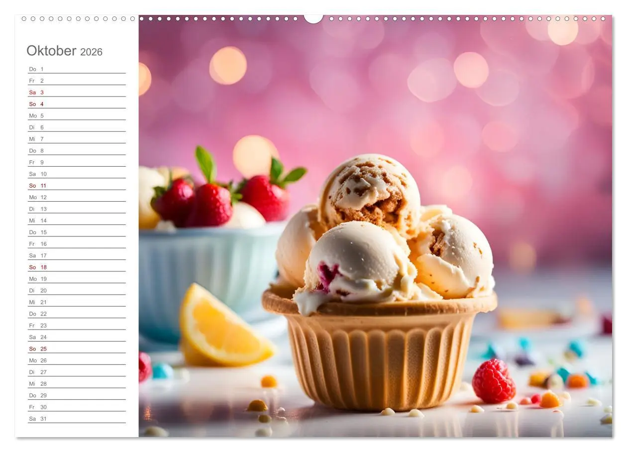 Bild: 9783457451687 | Köstliche Versuchung - Der zuckersüße Eiscreme Geburtstagskalender...