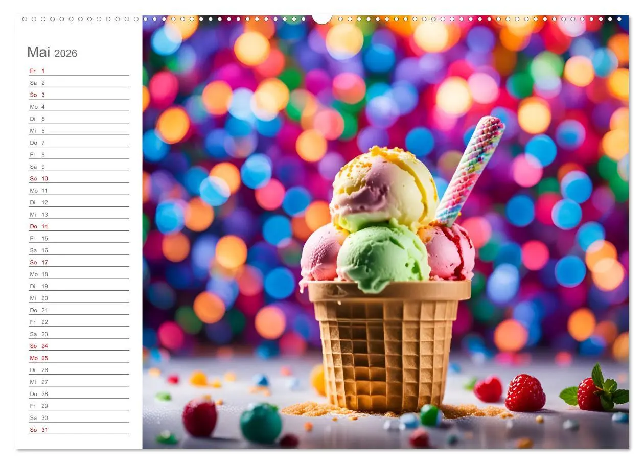 Bild: 9783457451687 | Köstliche Versuchung - Der zuckersüße Eiscreme Geburtstagskalender...