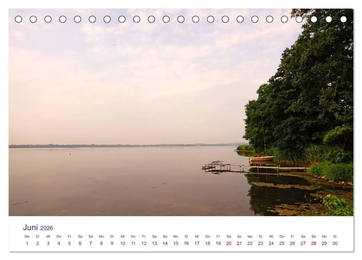 Bild: 9783457901687 | Radtouren ab Eckernförde (Tischkalender 2026 DIN A5 quer), CALVENDO...