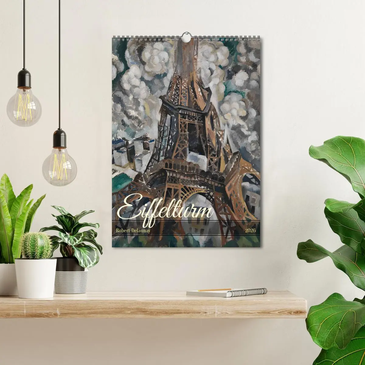 Bild: 9783516301687 | Eiffelturm - Robert Delaunay (Wandkalender 2026 DIN A3 hoch),...