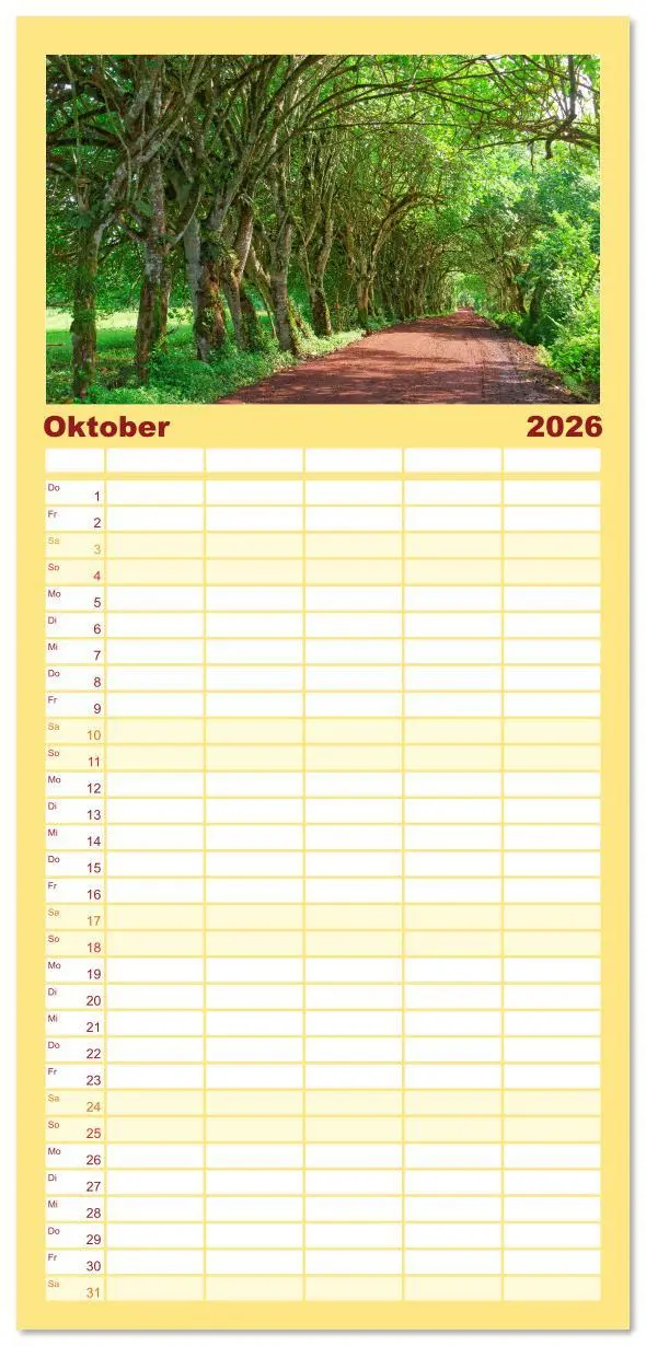 Bild: 9783516611687 | Familienplaner 2026 - Entdecke Galapagos mit 5 Spalten...