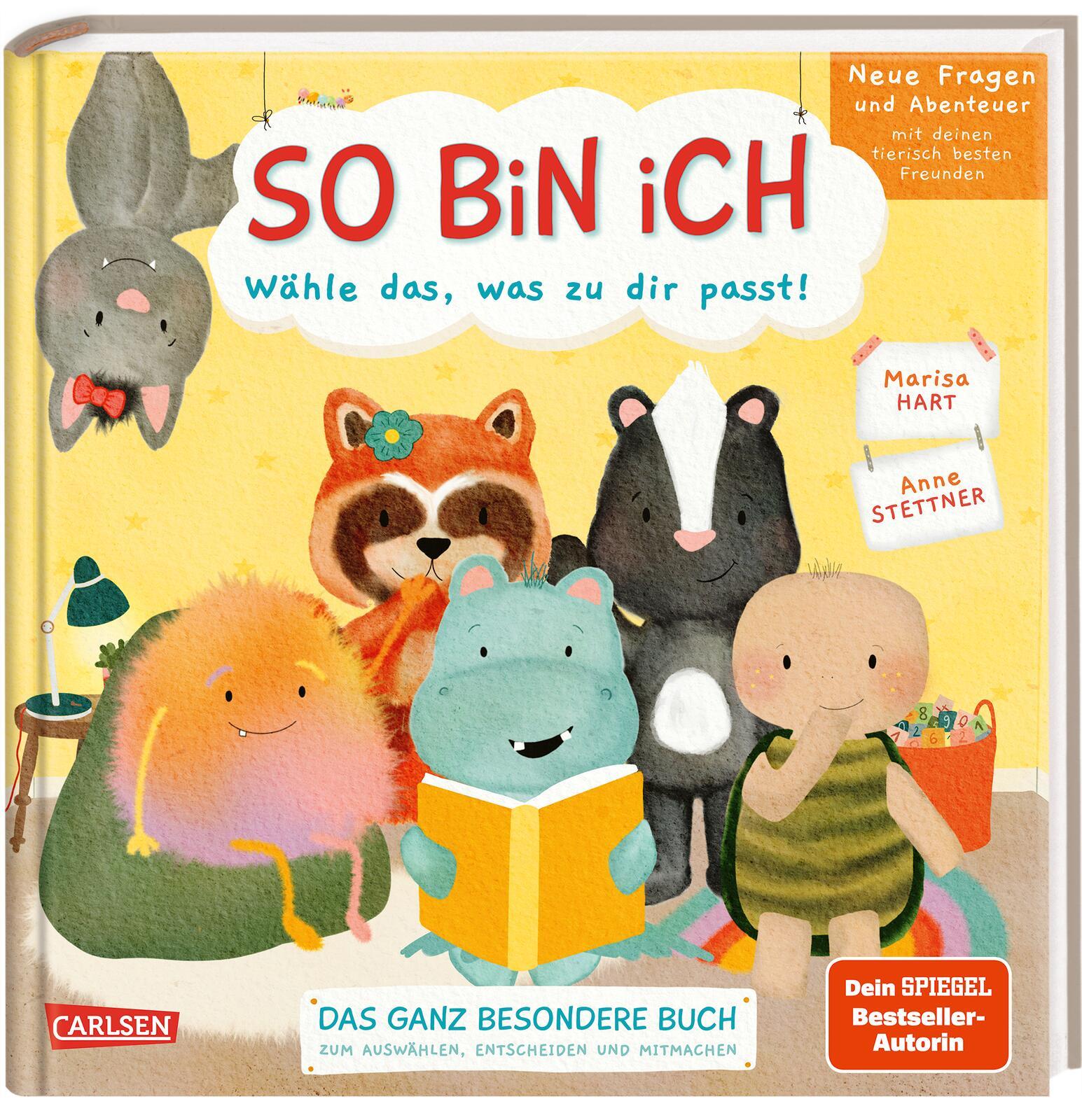 Cover: 9783551191687 | So bin ich - Neue Fragen und Abenteuer mit deinen tierisch besten...