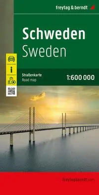 Cover: 9783707921687 | Schweden, Straßenkarte 1:600.000, freytag &amp; berndt | Freytag &amp; Berndt