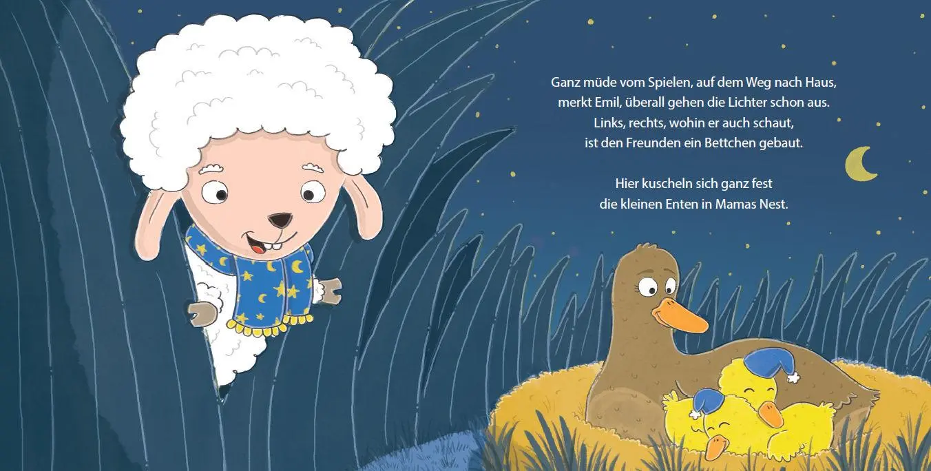 Bild: 9783809441687 | Emil das kleine Einschlafschaf. Eine Gutenachtgeschichte zum...
