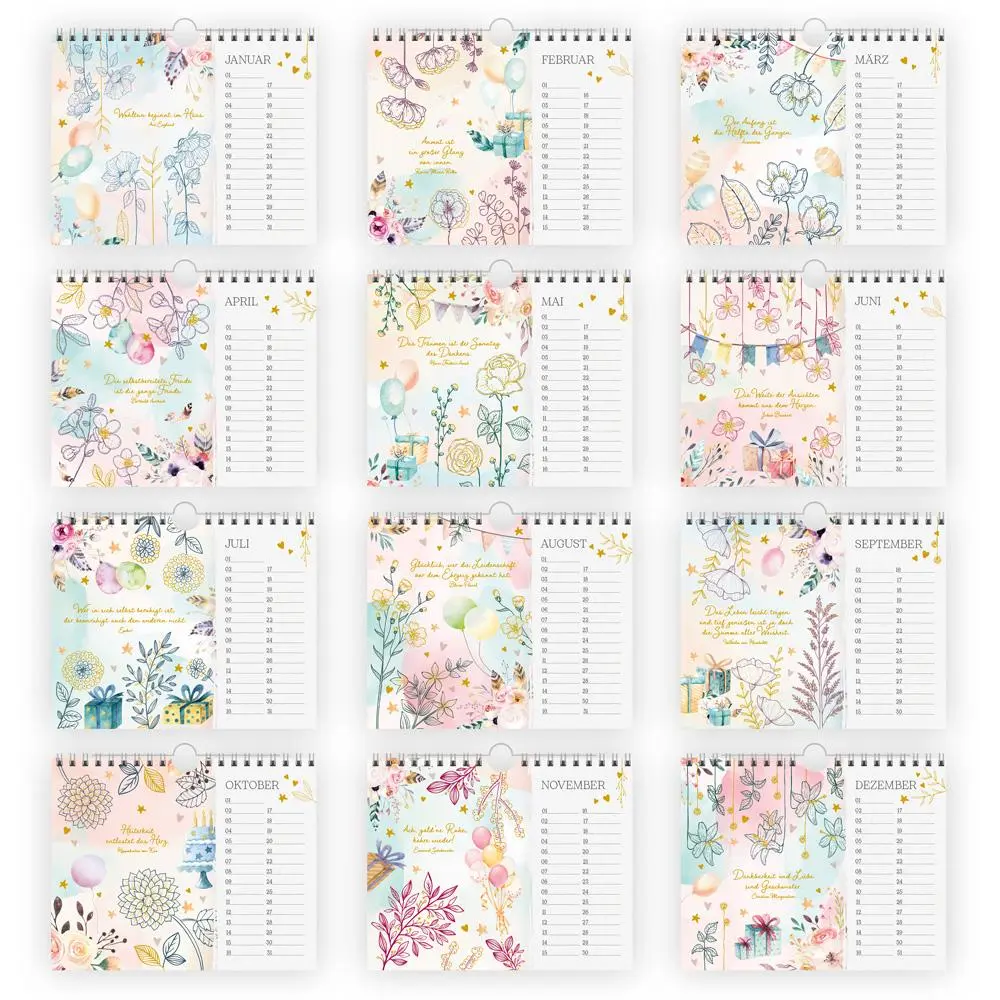 Bild: 9783988021687 | Trötsch Premium Geburtstagskalender | Trötsch Verlag GmbH &amp; Co. KG