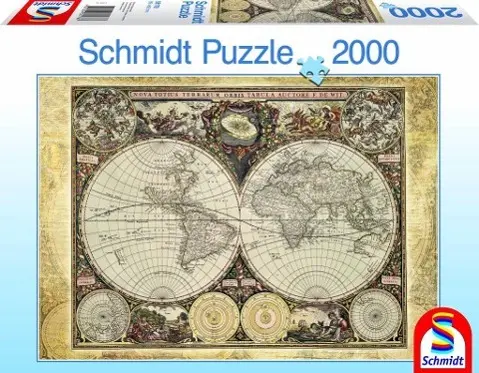 Cover: 4001504581787 | Historische Weltkarte. Puzzle | Spiel | 2000 Teile | 58178 | Deutsch