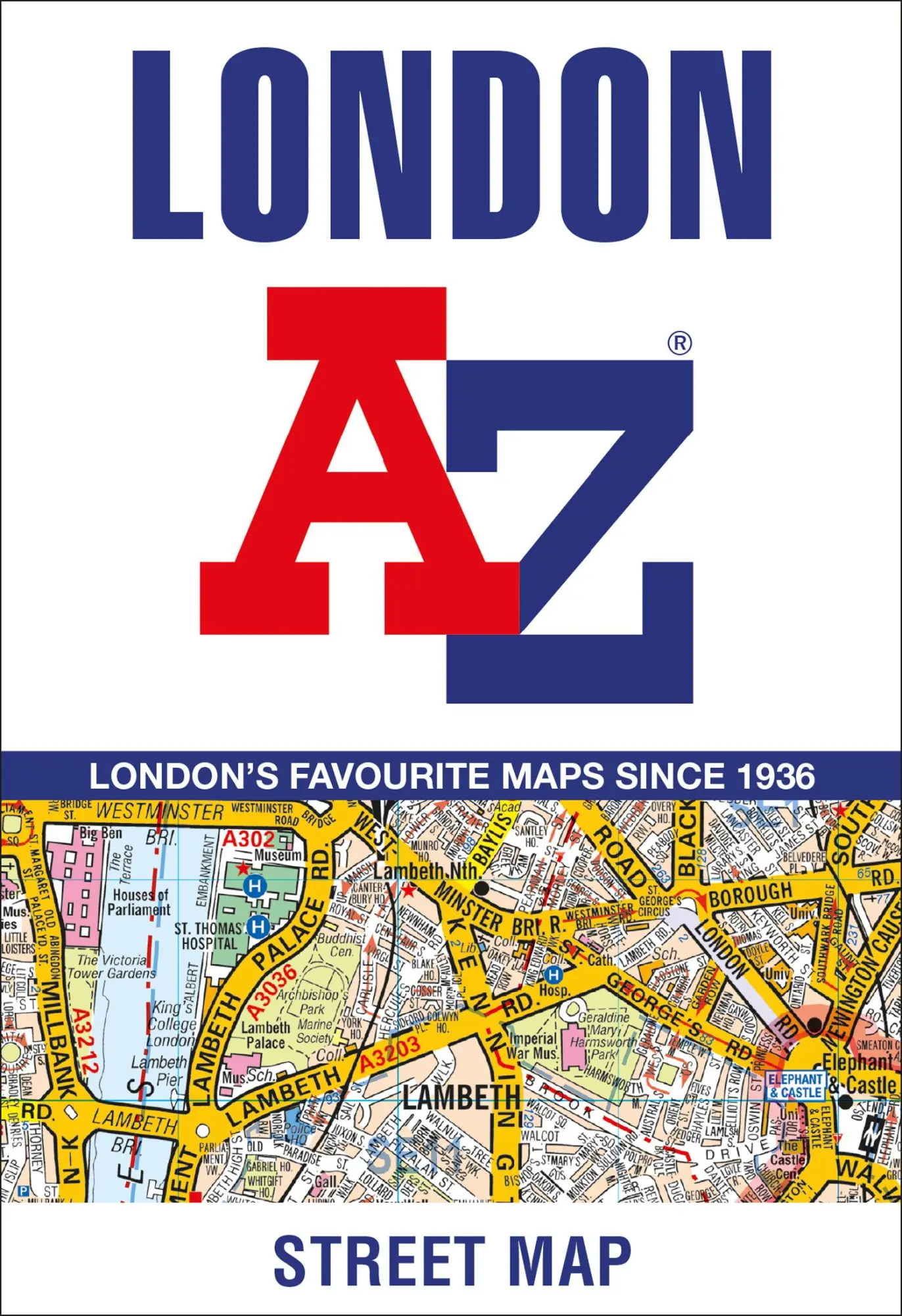 Cover: 9780008581787 | London A-Z Street Map | A-Z Maps | (Land-)Karte | Karte/Landkarte