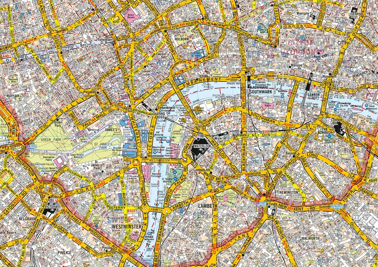 Bild: 9780008581787 | London A-Z Street Map | A-Z Maps | (Land-)Karte | Karte/Landkarte