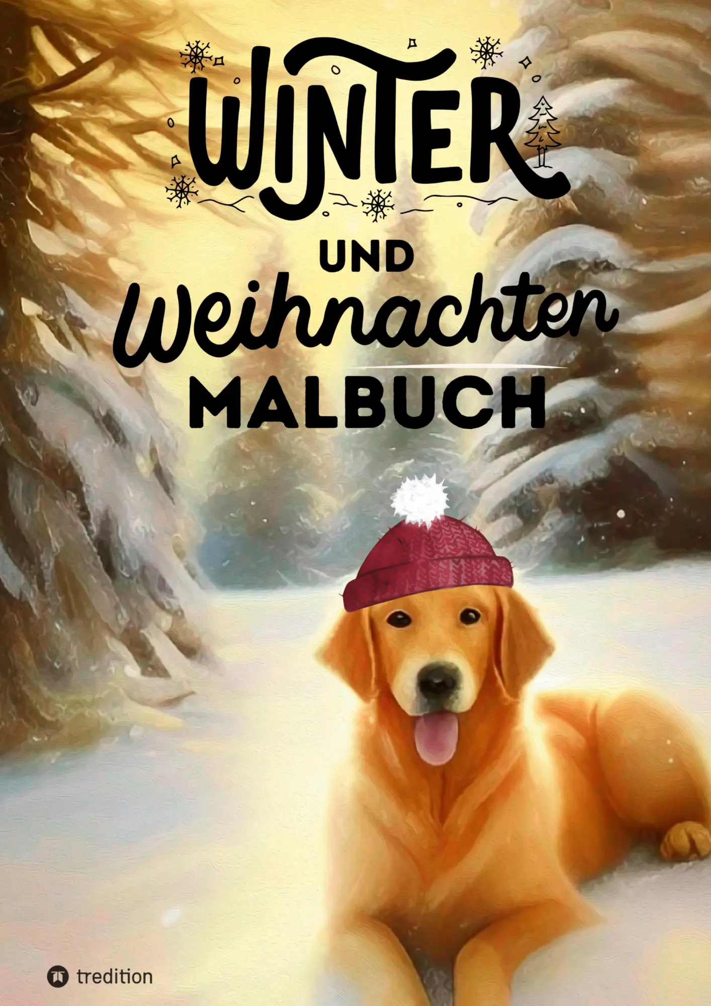 Cover: 9783347791787 | Malbuch Winter und Weihnachten für Teenager und Kinder ab 12: Eine...