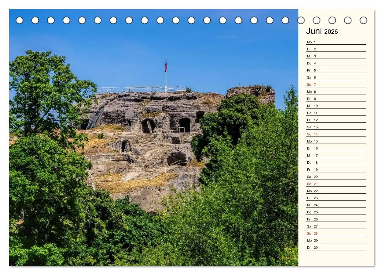 Bild: 9783457991787 | Burgen im Harz (Tischkalender 2026 DIN A5 quer), CALVENDO...