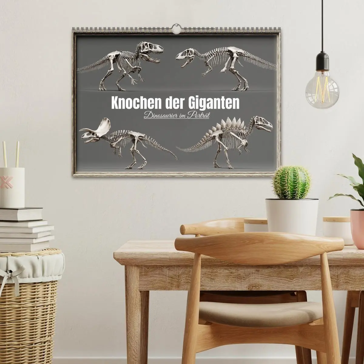 Bild: 9783516911787 | Knochen der Giganten - Dinosaurier im Porträt (Wandkalender 2027...