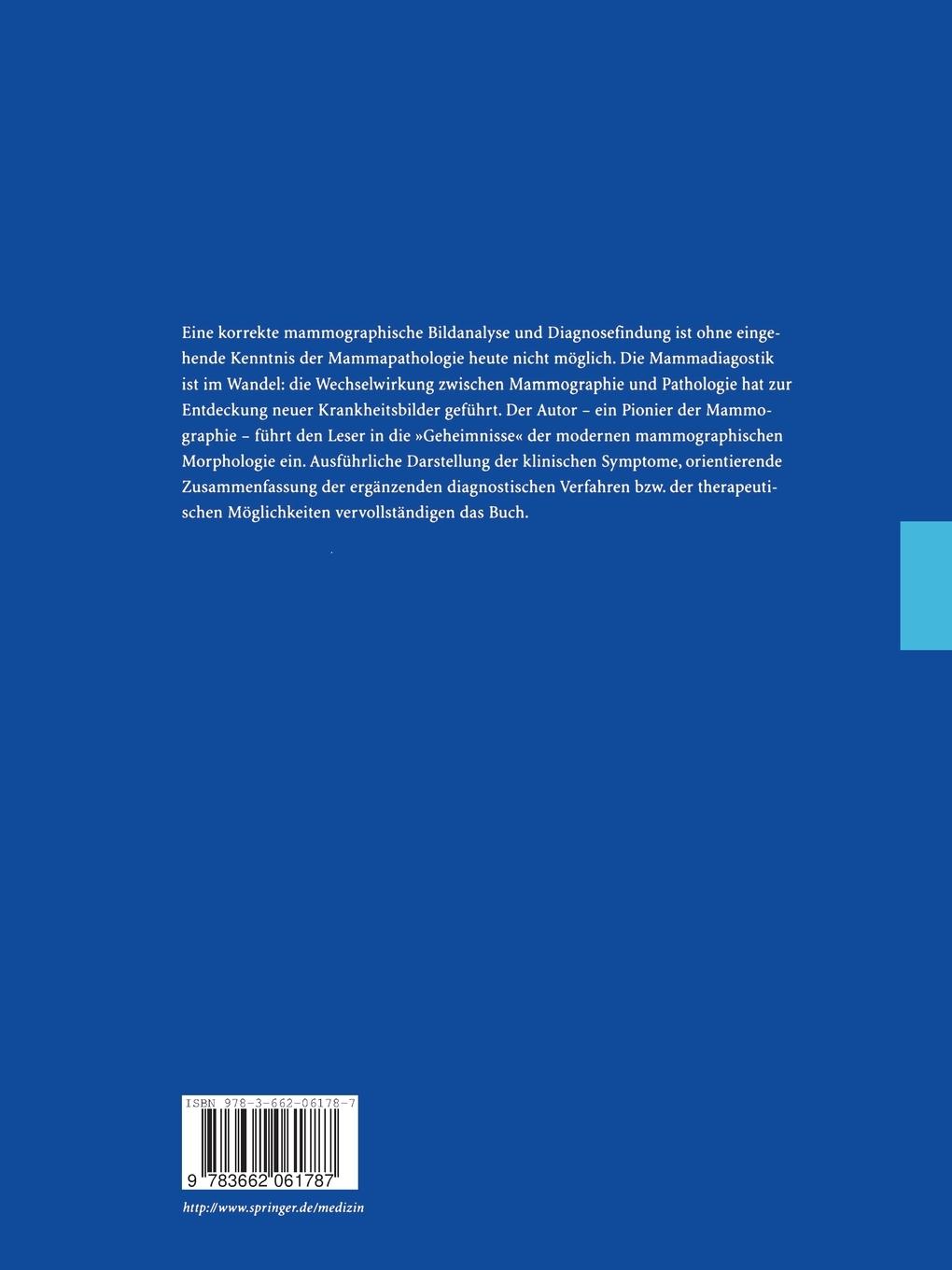 Rückseite: 9783662061787 | Brustkrankheiten im Mammogramm | Marton Lanyi | Taschenbuch | xi