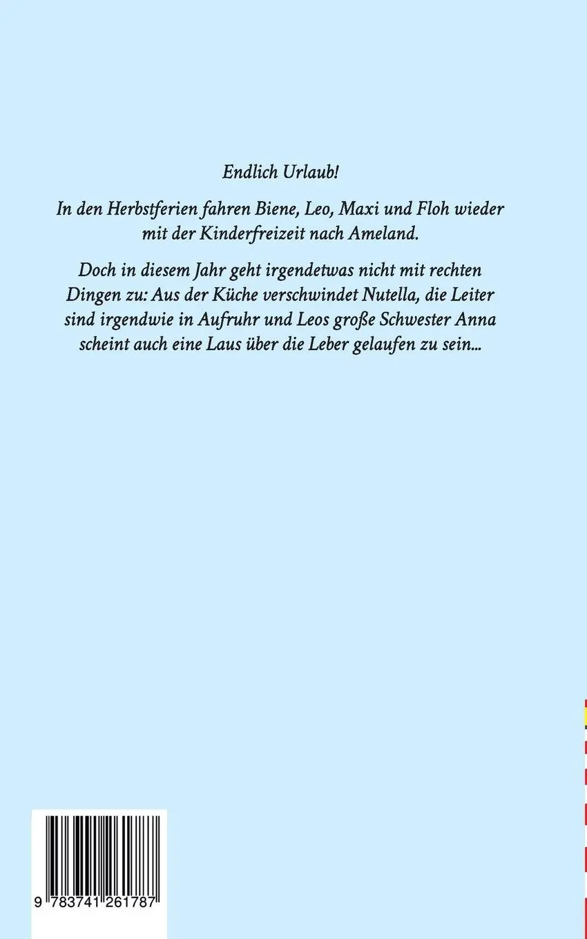 Rückseite: 9783741261787 | Auf Ameland | Vera Booms | Taschenbuch | 84 S. | Deutsch | 2016