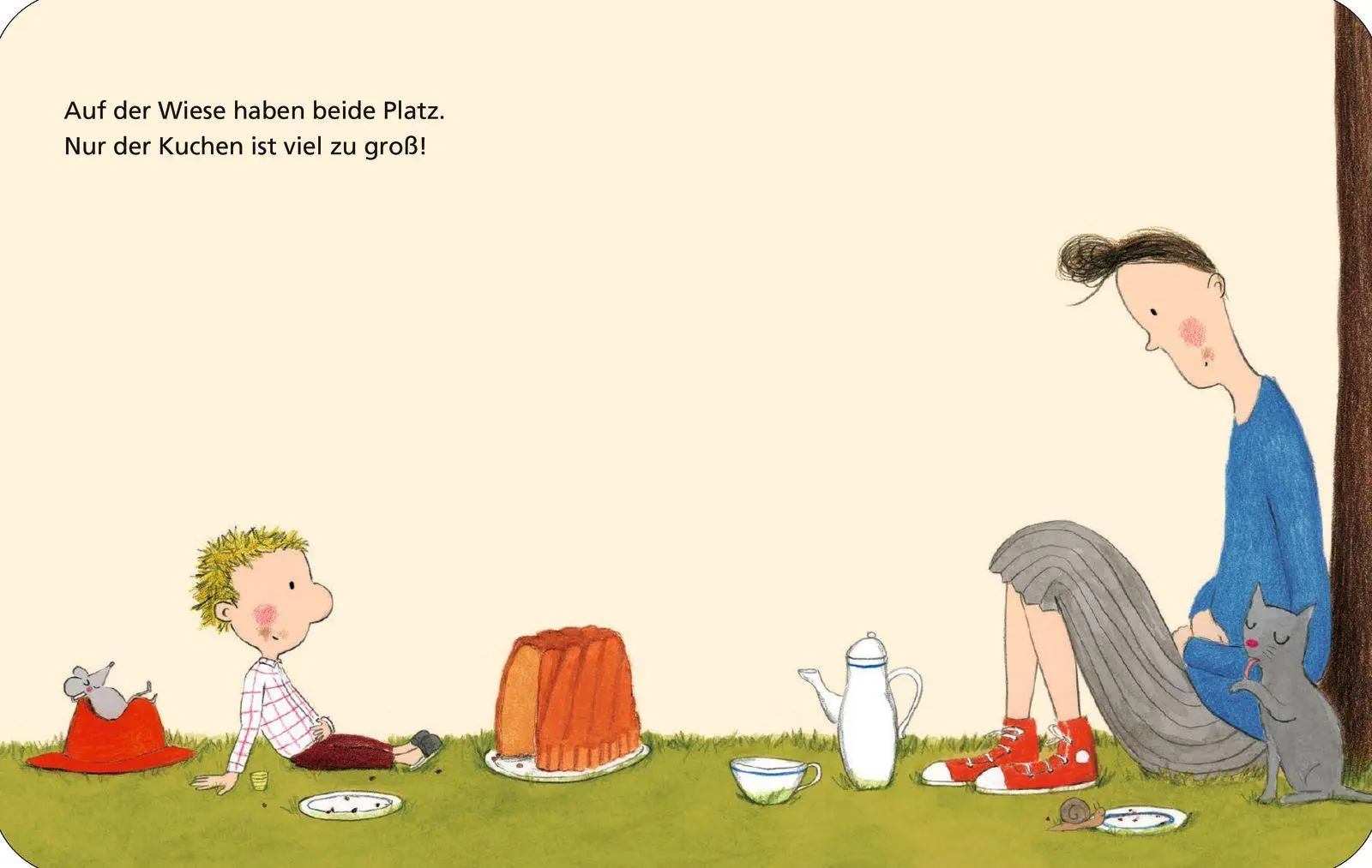 Bild: 9783757101787 | Picknick mit Herrn Klein. Picknick mit Frau Groß | Miriam Zedelius