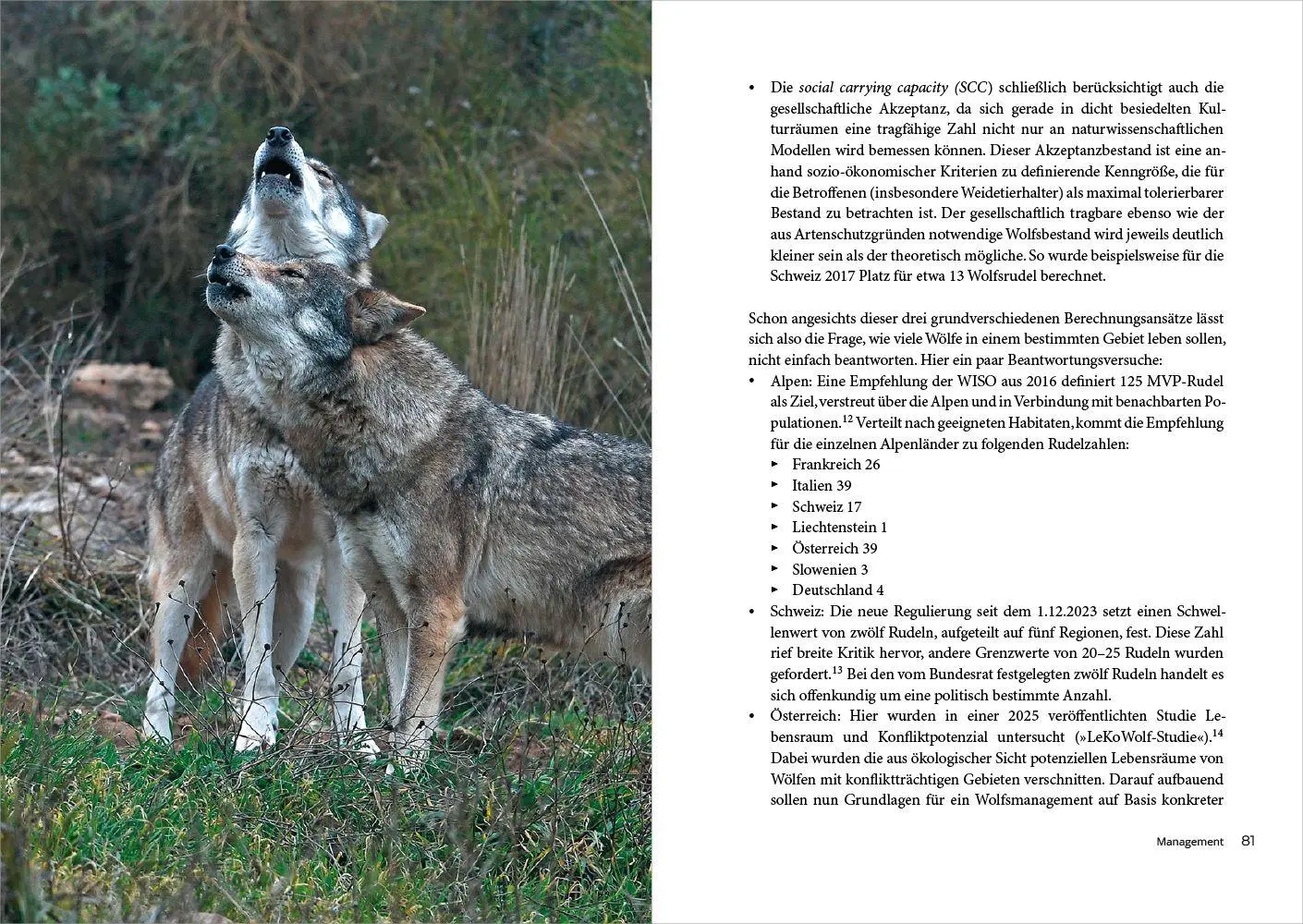 Bild: 9783987261787 | Leben mit dem Wolf | Anleitung für ein Wolfsmanagement in Europa