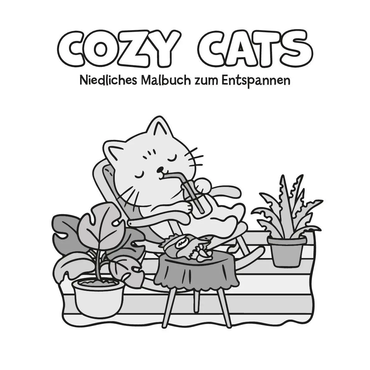 Bild: 9783987641787 | Cozy Cats | Niedliches Malbuch zum Entspannen | Silke Reimers | Buch