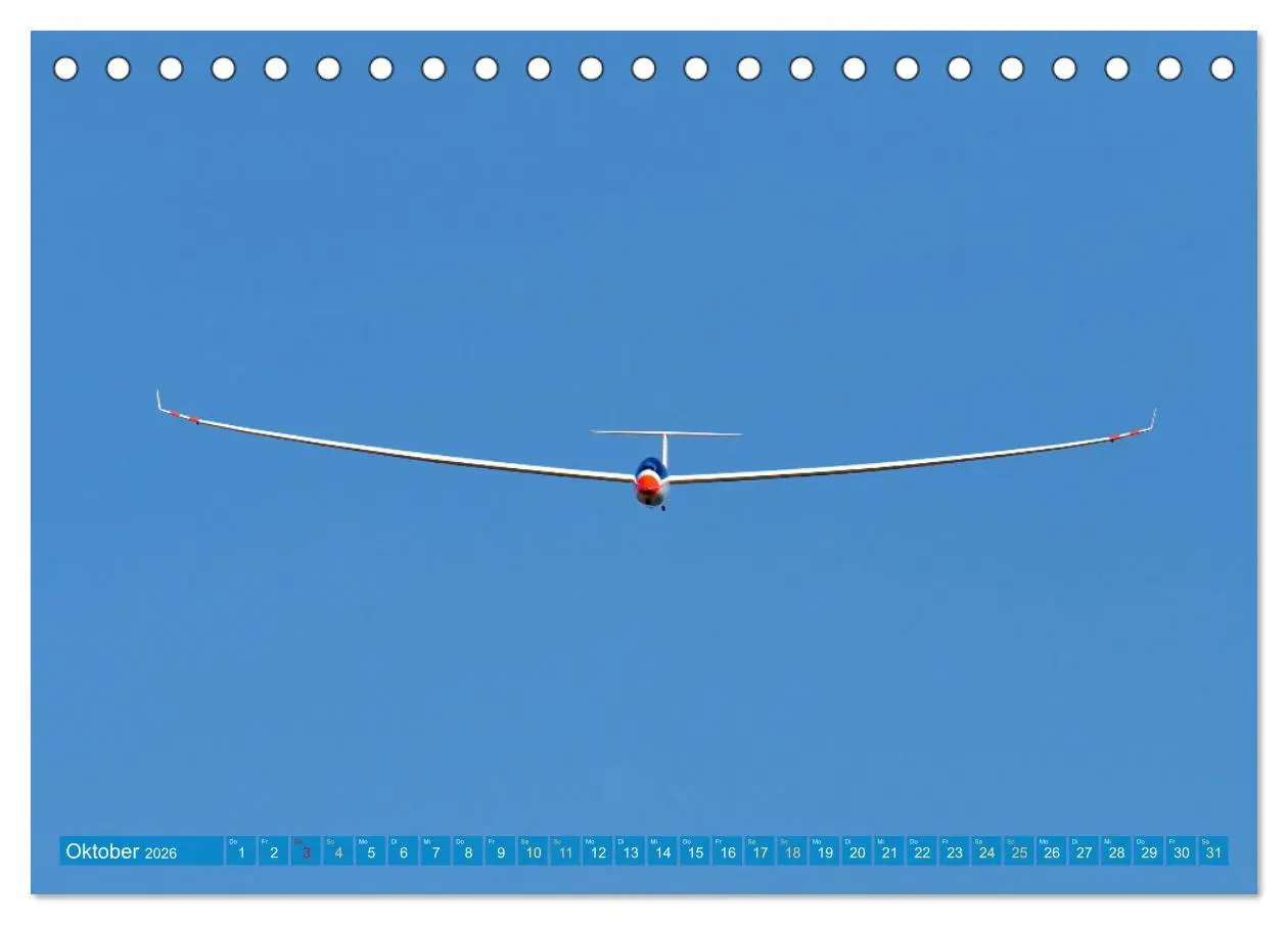 Bild: 9783457501887 | Meister in der Schwebe: Segelflugzeuge (Tischkalender 2026 DIN A5...