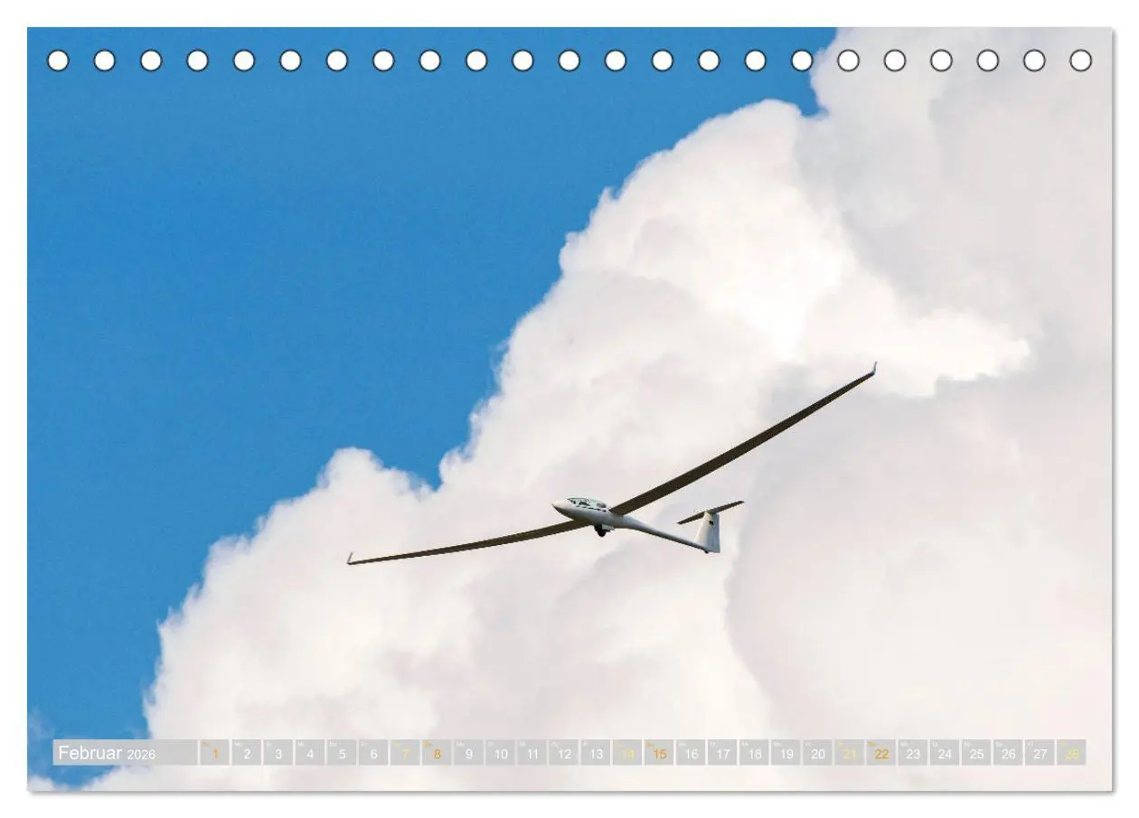 Bild: 9783457501887 | Meister in der Schwebe: Segelflugzeuge (Tischkalender 2026 DIN A5...