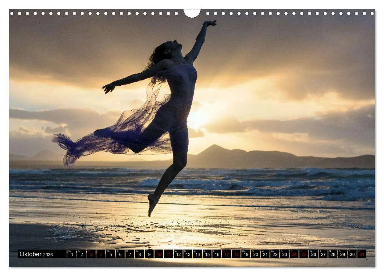 Bild: 9783457671887 | Akt an wilden Meeresküsten (Wandkalender 2026 DIN A3 quer),...