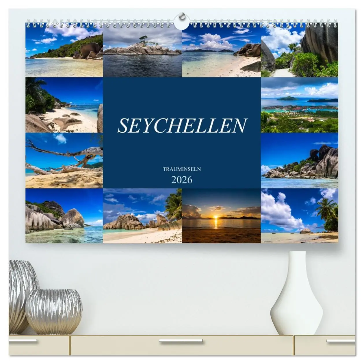 Cover: 9783457741887 | Trauminseln Seychellen (hochwertiger Premium Wandkalender 2026 DIN...