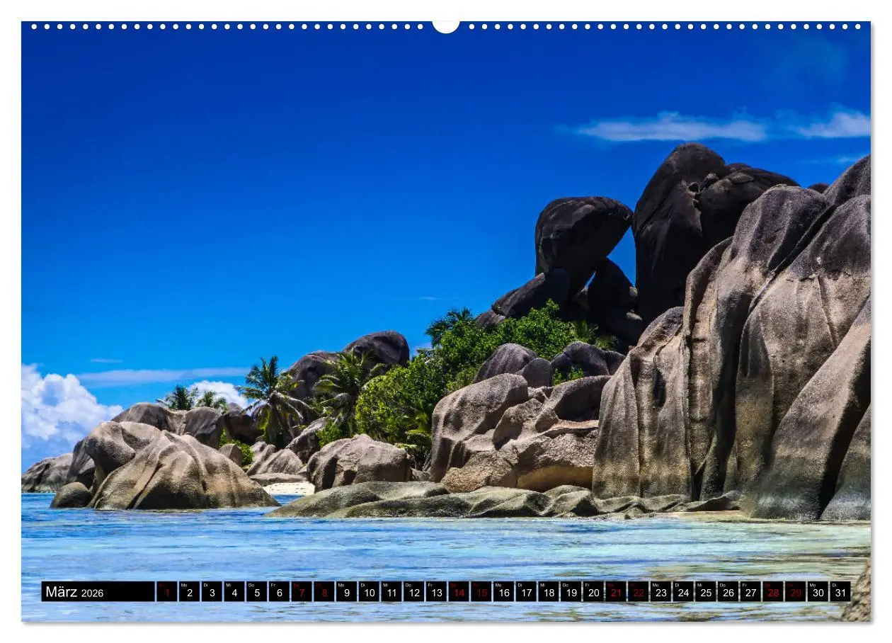 Bild: 9783457741887 | Trauminseln Seychellen (hochwertiger Premium Wandkalender 2026 DIN...