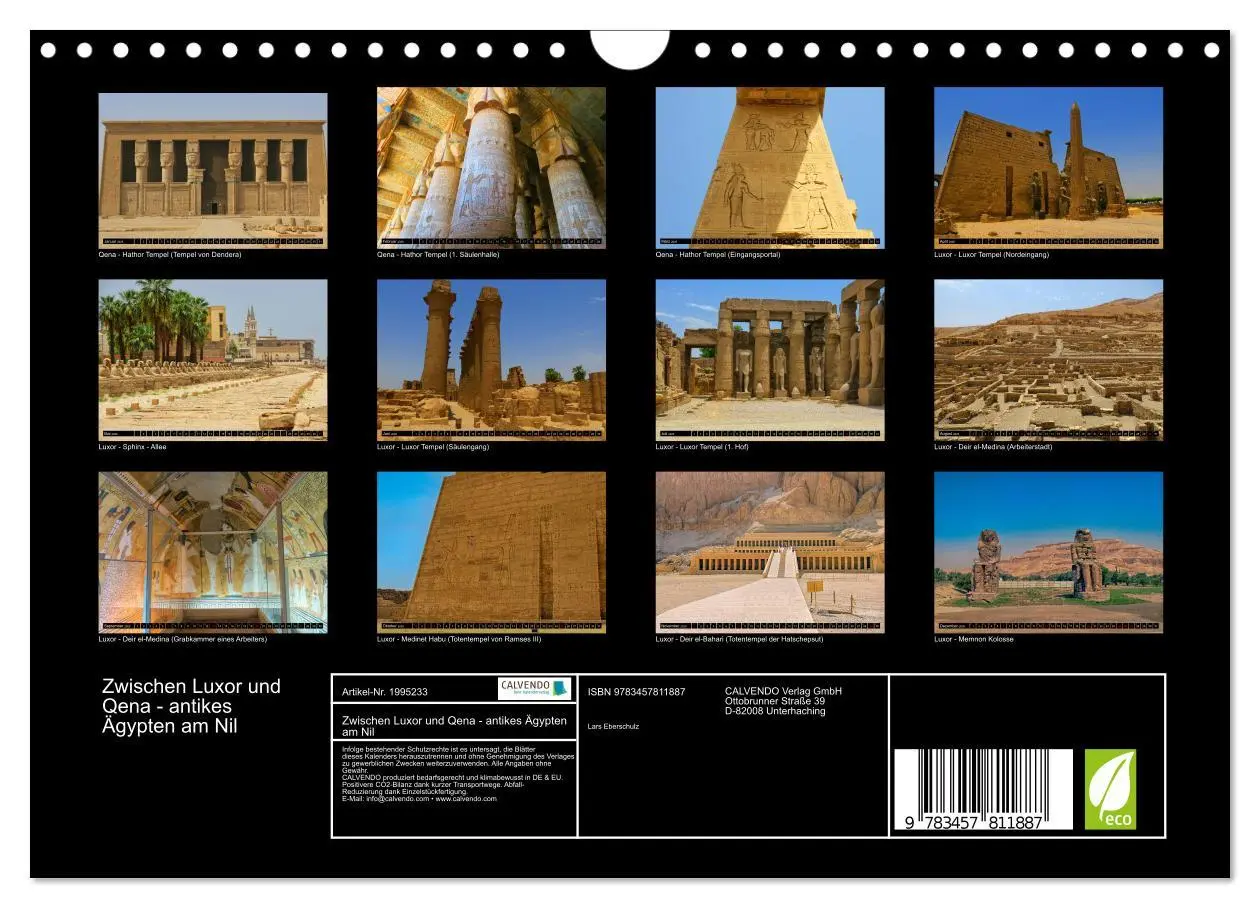 Bild: 9783457811887 | Zwischen Luxor und Qena - antikes Ägypten am Nil (Wandkalender 2026...