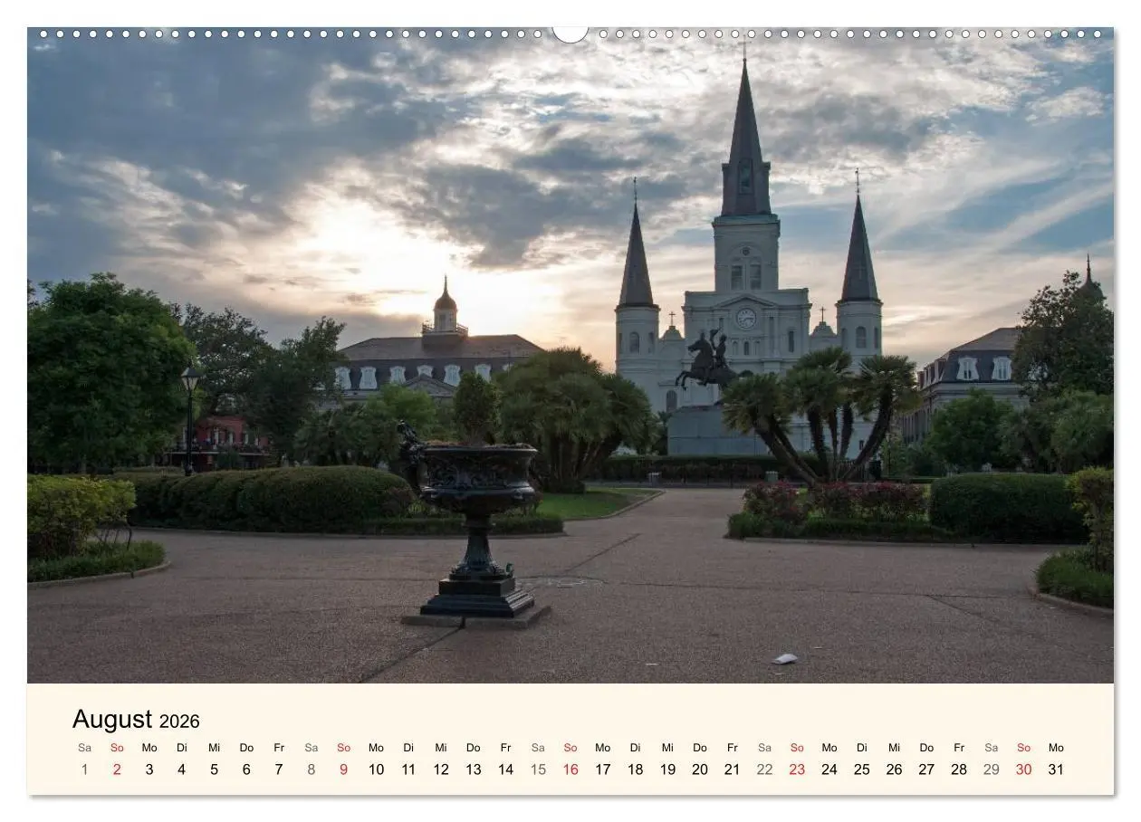 Bild: 9783516141887 | Sommer in New Orleans (Wandkalender 2026 DIN A2 quer), CALVENDO...