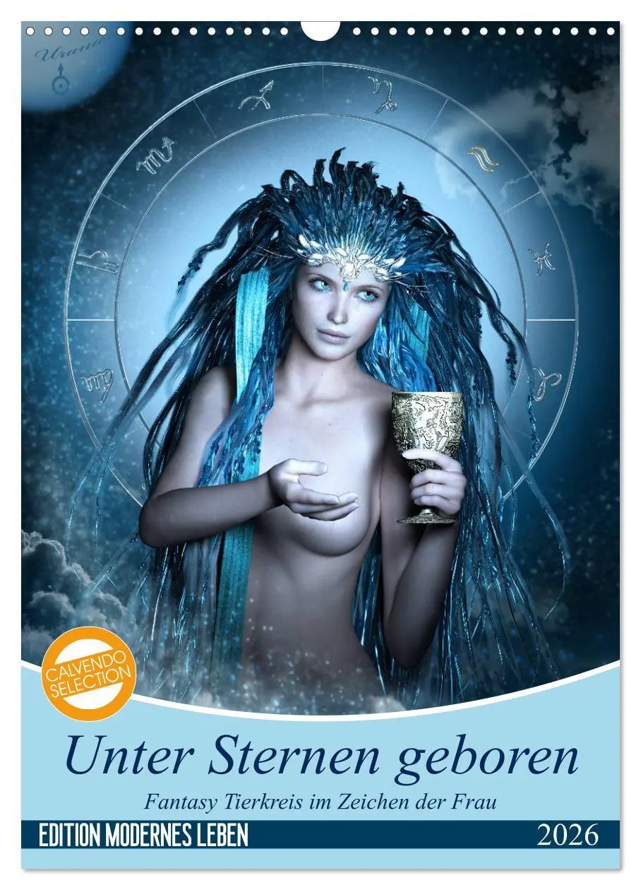 Cover: 9783516451887 | Unter Sternen geboren - Fantasy Tierkreis im Zeichen der Frau...