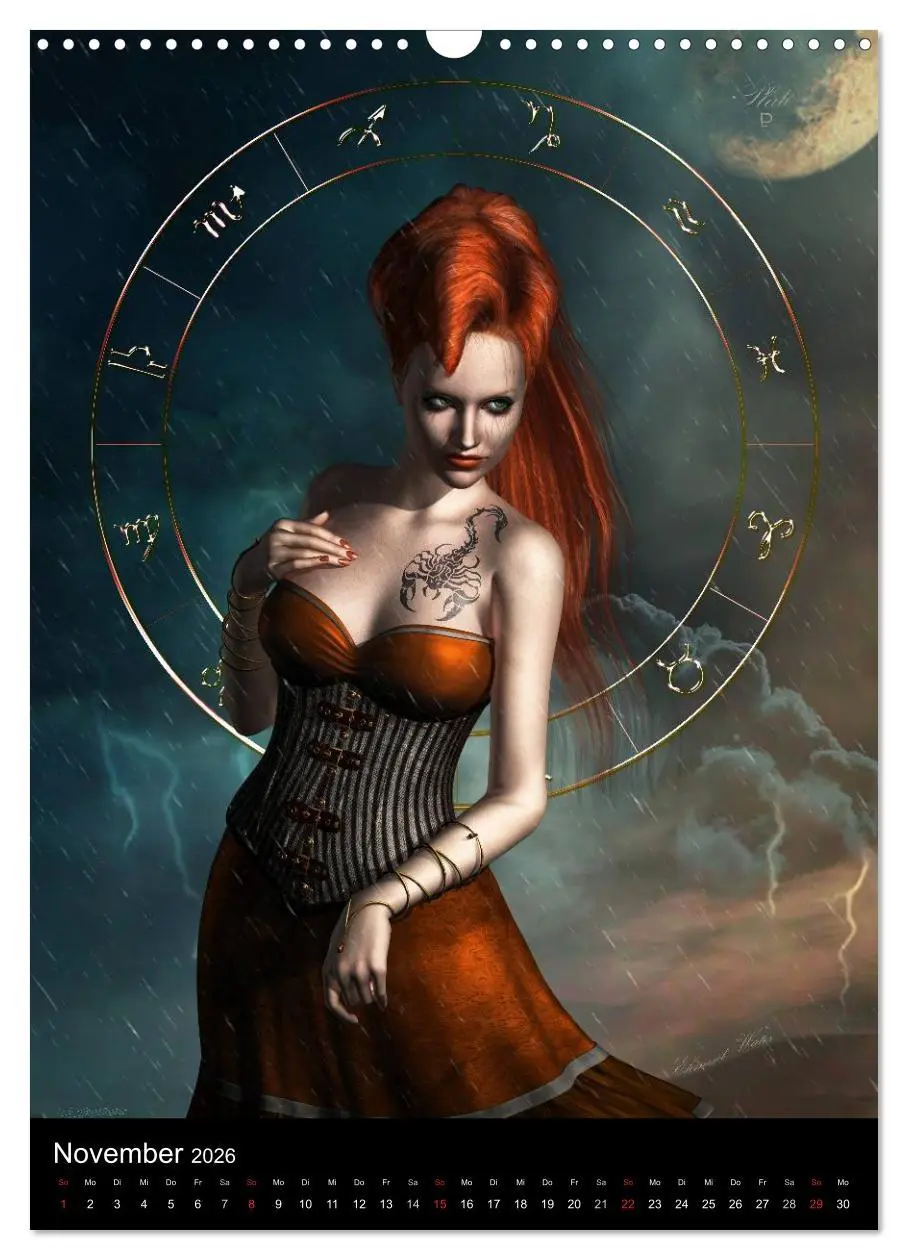 Bild: 9783516451887 | Unter Sternen geboren - Fantasy Tierkreis im Zeichen der Frau...