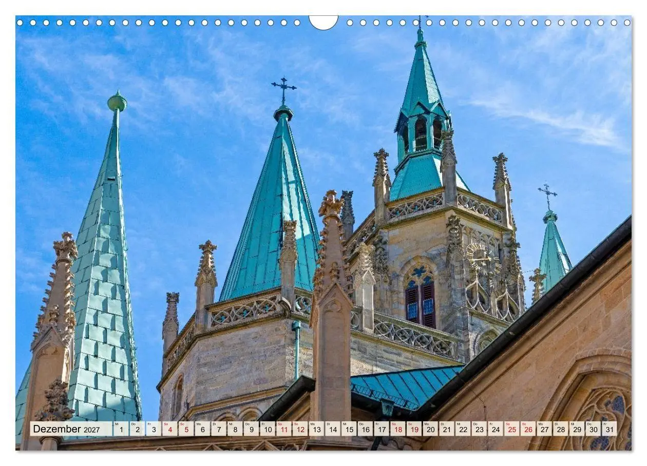 Bild: 9783569851887 | Erfurt - Ein Spaziergang durch die Landeshauptstadt (Wandkalender...