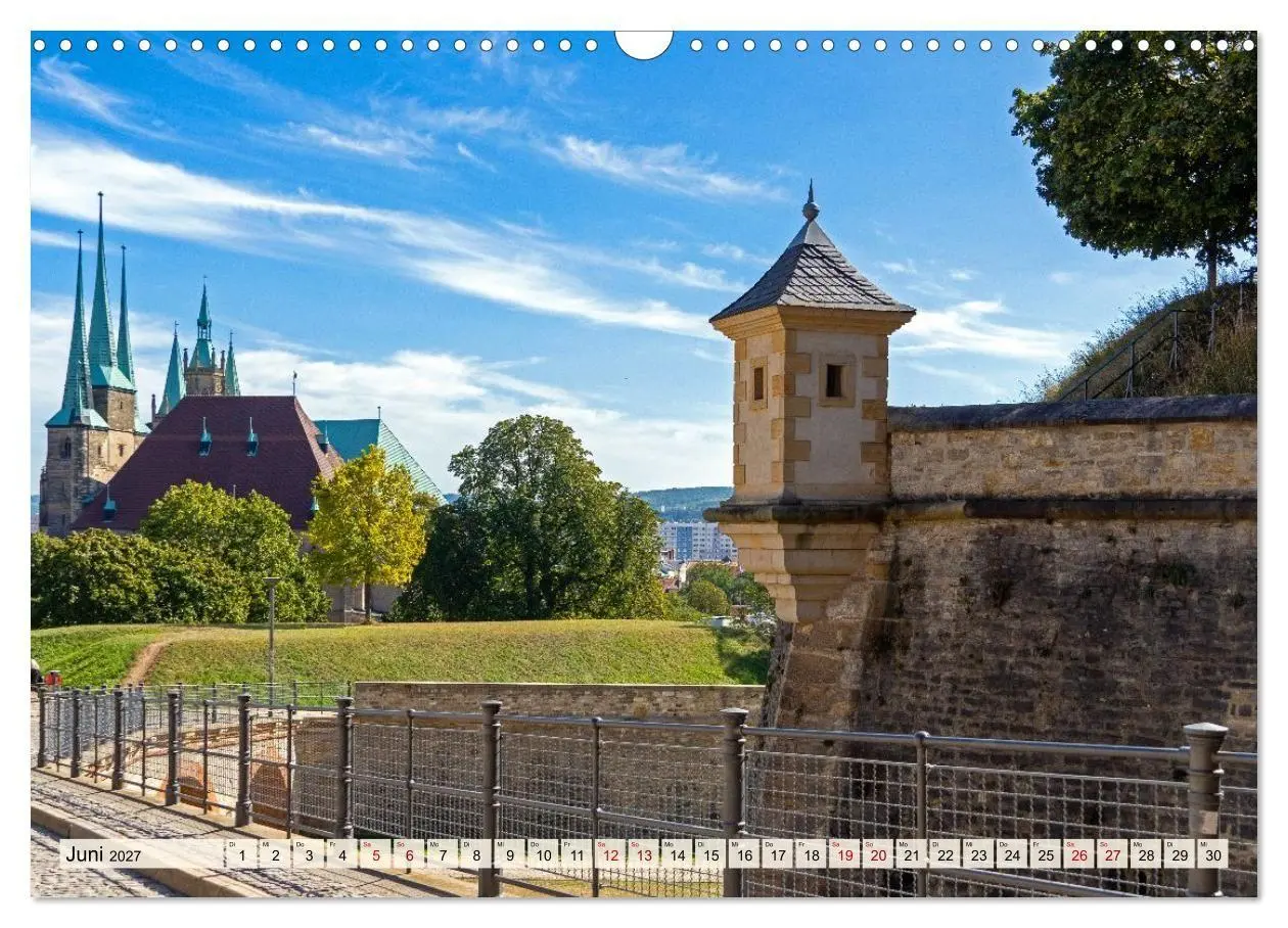 Bild: 9783569851887 | Erfurt - Ein Spaziergang durch die Landeshauptstadt (Wandkalender...