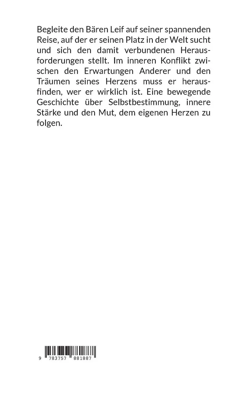 Rückseite: 9783757881887 | Die Weisheit der Bären | Stefan Beyersdorfer | Taschenbuch | 94 S.