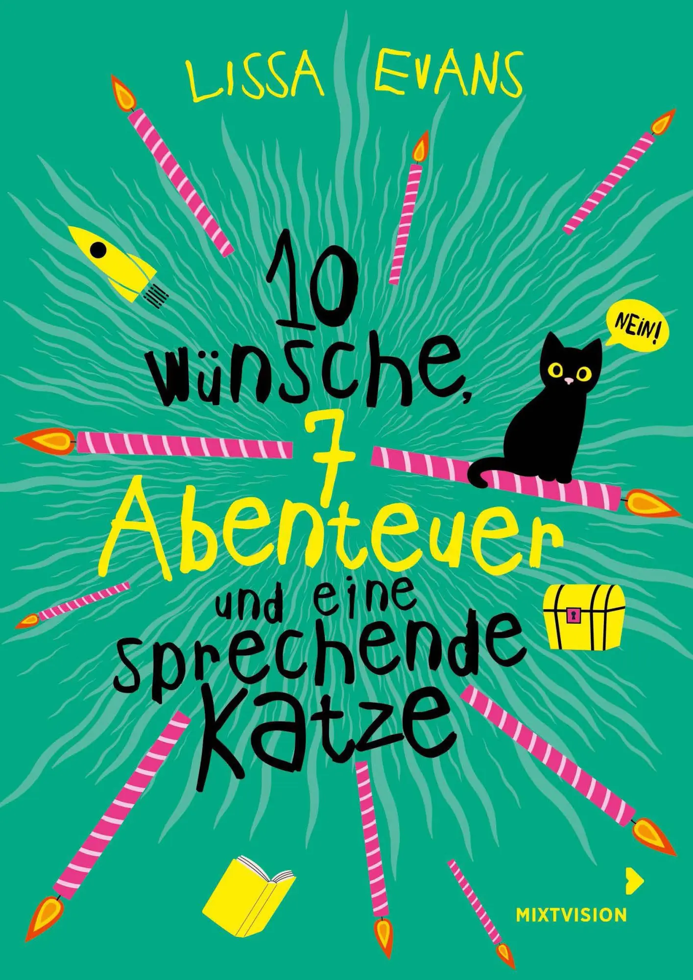 Cover: 9783958541887 | Zehn Wünsche, sieben Abenteuer und eine sprechende Katze | Lissa Evans