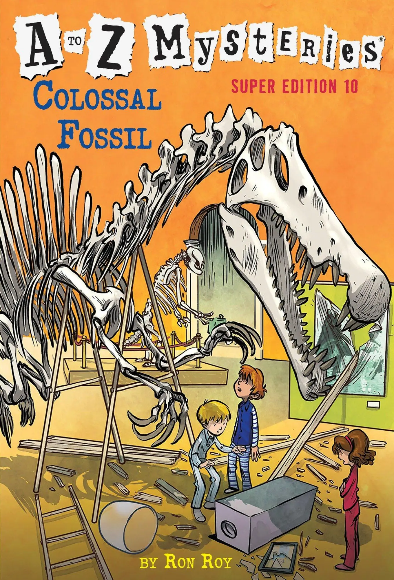 Cover: 9780399551987 | A to Z Mysteries Super Edition #10 | Colossal Fossil | Ron Roy | Buch